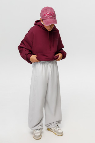 Брюки подростковые, артикул: КБ 400894, цвет: светло-серый5